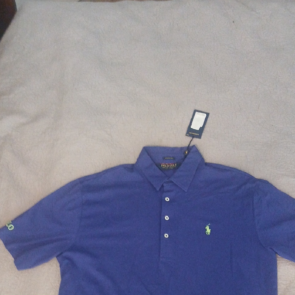 Polo Golf By Ralph Lauren Midnight Blue Polo Shirt